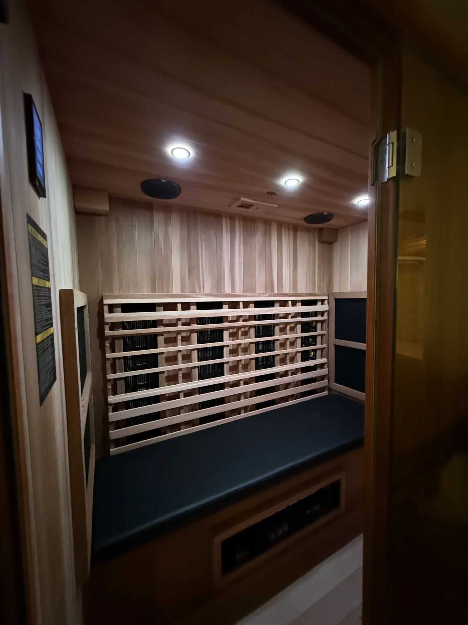 Infrared Cabin — Interior Finish