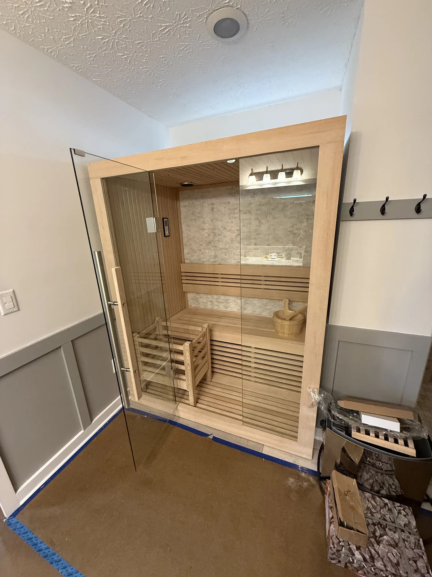 Bathroom Suite Sauna — Harvia